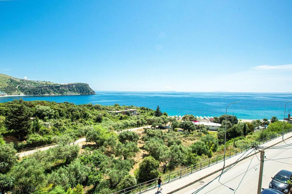Apartamento Blue Maraci 2 - Sea View, Kitchen, Beach Access Himarë Exterior foto