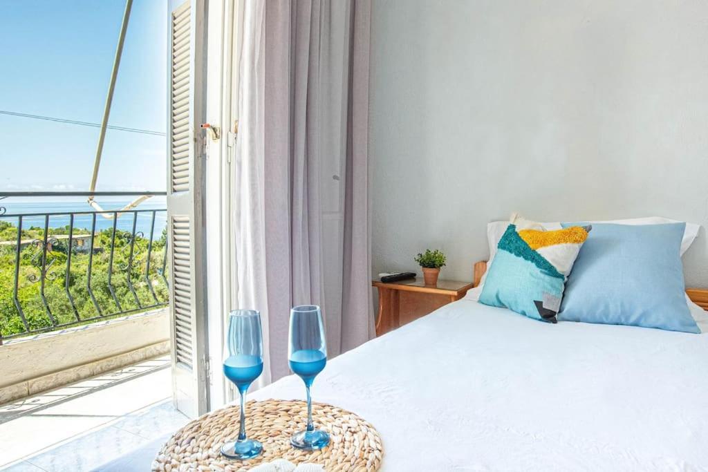 Apartamento Blue Maraci 2 - Sea View, Kitchen, Beach Access Himarë Exterior foto